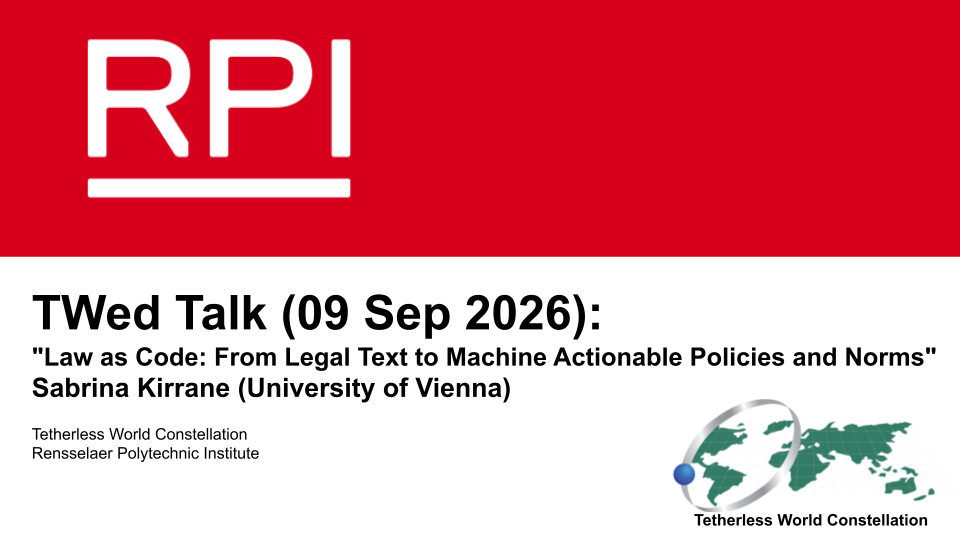 TWed Talk 09 Sep 2026