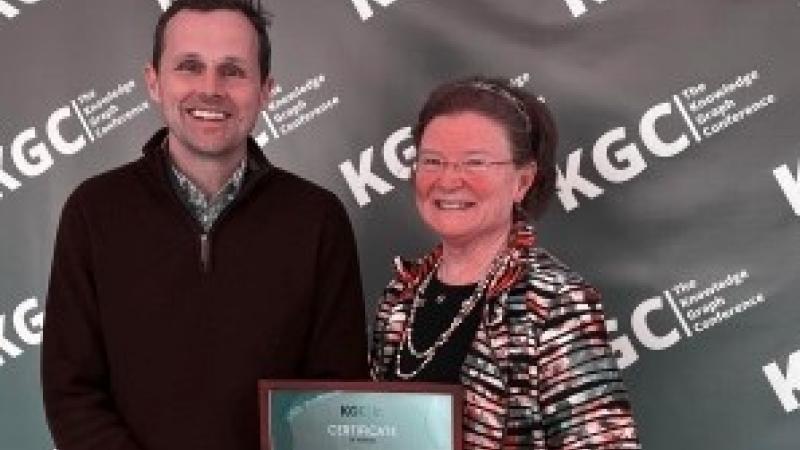 Deborah McGuinness Receives Lifetime Achievement Award at the Knowledge Graph Conference