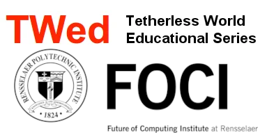 TWed + FOCI logos